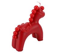 OPPWONG Exclusiva Vela Perfumada en Forma de Caballo Rojo, Vela de Aromaterapia con 80 Ceras de Parafina y 20 Cera de Soja, Decorativa con Diseño de, Ideal para Decoración del Hogar y Regalo (#1)