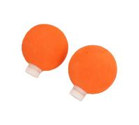 OPPWONG Flotadores de Espuma EVA para Pesca con Mosca, Bobbers Naranjas de 24mm para una Detección Eficaz de Picaduras en Agua Dulce y Salada