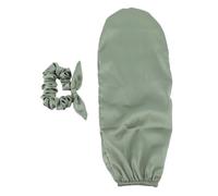 OPPWONG Gorro de Se Verde para Dormir, capó con Ban Elástica, capó de de Caballo de Larga para Cabello Largo y Rizado, También Sirve como Accesorio Elegante, Combate los ños,