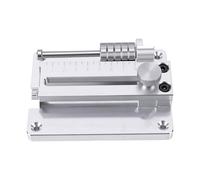 OPPWONG Herramienta Cortadora de Correa de Cuero, Cortador de Tiras Ajustable de 80mm con Regla de Escala de Precisión para Correas de Reloj
