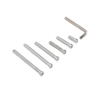 OPPWONG Juego de Pernos de Peso para Tacos de Billar, 6 uds., 0,2, 0,4, 0,5, 0,8, 1,0, 1,5 Oz, Tornillo de Peso para Palo de Billar de Aluminio con Llave Hexagonal para la Mayoría de los