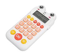 OPPWONG Juguete Aritmético Oral para Niños, Calculadora Matemática con Pantalla LCD, Juguete con Indicaciones de Voz Claras con 20 Teclas de Silicona, Ideal para Aprender Juegos de Suma, Resta,