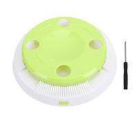 OPPWONG Juguete Eléctrico de Enriquecimiento para Gatos, Juguete Interactivo con Superficie Giratoria para Entrenamientos de Cuerpo Completo y Agilidad Mental, Materiales Plásticos