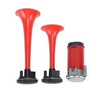 OPPWONG Kit de Bocina de Aire de Trompeta Dual, Cuerno de Tren para Bocina de Aire para Camiones con Compresor 120dB para Cualquier Camioneta de Tráfico de Camiones de 12v