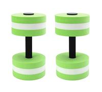 OPPWONG Mancuernas de Ejercicio de 2 Piezas, Juego de Mancuernas Flotantes con Pesas de Agua, Equipo de Ejercicios de Espuma EVA de Alta Densidad con Diseño Flotante, Ideal para Aeróbic Acuático,
