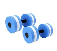 OPPWONG Mancuernas de Ejercicio de 2 Piezas, Juego de Mancuernas Flotantes con Pesas de Agua, Equipo de Ejercicios de Espuma EVA de Alta Densidad con Diseño Flotante, Ideal para Aeróbic Acuático,
