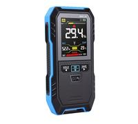 OPPWONG Medidor de Humedad de Madera, Medidor de Humedad sin Clavijas con Linterna, Detector de Contenido de Agua Recargable para Madera, Paneles de Yeso y Paredes de Leña, Soporte para Retención y