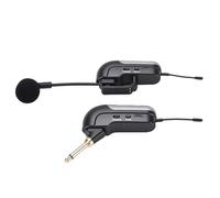 OPPWONG Micrófono de Acordeón Inalámbrico UHF, Sonido HD Micrófono 6H de 30 M de Largo con Receptor, de Violín Inalámbrico UHF Cuello de Cisne Pick Up Instrument Clips en Receptor Transmisor