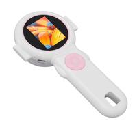OPPWONG Microscopio para Niños, Microscopio Digital Portátil 500X, Juguete Científico Educativo con Zoom 4X, Pantalla de 2,0 Pulgadas y Grabación de Vídeo 2MP 1080P, Ideal para Exploración Al Aire