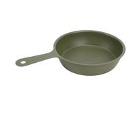 OPPWONG Mini Sartén de 5 Pulgadas, Sartén Compacta de Acero Inoxidable, con Revestimiento Antiadherente con Diseño Liviano, Ideal para Acampar Al Aire, Picnics y Viajes (DE verde)