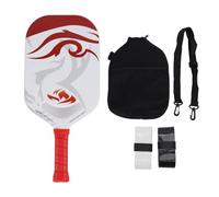 OPPWONG Paletas de Pickleball, Raqueta de Fibra de Carbono Premium de 16 Mm con de Amortiguación de Vibraciones, Diseñadas para un Juego Competitivo y un Control Mejorado.