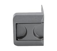 OPPWONG Pestillo de Puerta de Seguridad para el Hogar de Aleación de Zinc, Cerradura de Refuerzo a Prueba de Niños con Diseño de para Seguridad de Niños Pequeños en Puertas Internas (Gris hierro)