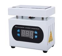 OPPWONG Placa Calefactora para Soldadura, Placas de Aluminio de Aviación de 180 W CPU de Microcomputadora 0-400 ℃ Placa Calefactora de Control de Temperatura Preciso (1)