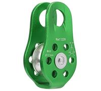 OPPWONG Polea Lateral Fija, Polea de Escalada de Aluminio Capacidad de Carga de 20 KN de Alta Resistencia, Diseño Compacto, Liviano y Duradero para Escalada en Roca, Montañismo y Trabajos Aéreos Al