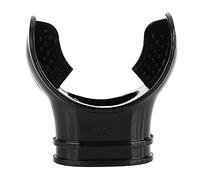 OPPWONG Portavoz de Silicona, Equipo de Buceo de Boquilla Regulador de Buceo con Silicona de Alto Rendimiento para Bucear (Black)