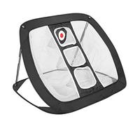 OPPWONG Red de Práctica de Portátil, Diseño Emergente Instantáneo, Plegable en Segundos para Uso en Interiores y Exteriores, con Objetivo de Entrenamiento de, Red para (Blanco Negro)