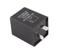 OPPWONG Relé Intermitente LED Electrónico, Reparación de Bombillas de Señal de Giro, Problema de Hiperflash, 2 Pines CF12ANL-01 de Alta Durabilidad 12 VCC 20 A para Automóvil Motocicleta