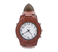 OPPWONG Reloj Parlante para Ciegos con Alarma a Tiempo Voz Clara Número Grande Reloj de Pulsera Parlante Liviano para Personas Mayores con Discapacidad Visual Hombres Mujeres