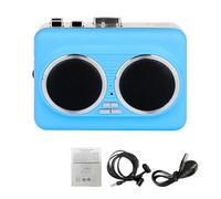 OPPWONG Reproductor de Casete Portátil, Unidad USB Estéreo de Doble Canal, Convertidor de Cinta a MP3, Reproductor de Casete Inverso Automático, Ideal para Viajes, Amantes de la Música en Casa y en