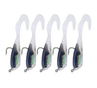 OPPWONG Señuelo de Pesca en Hielo, Cebo de Silicona Suave de 7cm, para | Acción de natación realista, ligero y portátil, ideal para suministros de pesca de invierno.