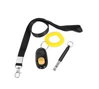 OPPWONG Silbato de Entrenamiento para Perros, Silbato Ultrasónico para Perros Silencioso, Combinación de y Clicker, Frecuencia Ajustable para, Gatos, Pájaros, Ligero y Portátil con Cordón
