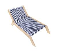OPPWONG Silla de Sisal para Gatos, Silla para Gatos Transpirable, Cama para Gatos Al Aire Libre, Hamaca para Gatos, Marco de Madera, Columpio, Cama Elevada para Gatitos (Silla de Playa)