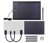 OPPWONG Tableta de Dibujo, Tableta Gráfica, Almohadilla de Dibujo, Almohadilla de Dibujo de Gráficos para Pintura Artística, Diseño de Animación, Edición de Imágenes o Entrada de