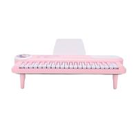 OPPWONG Teclado de Piano para Niños de 37 Teclas, Instrumento Musical Electrónico Portátil con Micrófono y Múltiples Sonidos, Piano con Teclado Multifunción para Principiantes, Niños y Niñas
