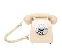 OPPWONG Teléfono Retro Bluetooth Auricular Inalámbrico Teléfono Fijo con Batería de 1200 MAh Carga Rápida USB para Conexión Inteligente en Casa Hotel