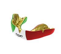 OPRO Protector Bucal Instant Custom-Fit para Adultos y Niños - Bucal para Boxeo, MMA, BJJ, Rugby y Hockey - Autoajustable - con Garantía Dental Incluida