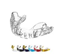 OPRO Protector Bucal Instant Custom-Fit para Adultos y Niños - Bucal para Boxeo, MMA, BJJ, Rugby y Hockey - Autoajustable - con Garantía Dental Incluida