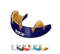 OPRO Protector Bucal Instant Custom-Fit para Brackets - Adultos (10+ Años) - Bucal para Boxeo, MMA, BJJ, Rugby y Hockey - Autoajustable - con Garantía Dental Incluida