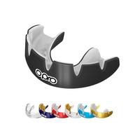 OPRO Protector Bucal Instant Custom-Fit para Brackets - Adultos (10+ Años) - Bucal para Boxeo, MMA, BJJ, Rugby y Hockey - Autoajustable - con Garantía Dental Incluida