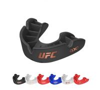 OPRO Protector Bucal Nivel Bronce - Ajuste Esencial para Adultos y Niños - Bucal para Boxeo, MMA, BJJ, Rugby y Hockey - Moldeo Fácil - con Garantía Dental Incluida