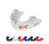 OPRO Protector Bucal Nivel Bronce - Ajuste Esencial para Adultos y Niños - Bucal para Boxeo, MMA, BJJ, Rugby y Hockey - Moldeo Fácil - con Garantía Dental Incluida