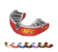 OPRO Protector Bucal Nivel Oro - Ajuste Premium para Adultos y Niños - Bucal para Boxeo, MMA, BJJ, Rugby y Hockey - Moldeo Fácil - con Garantía Dental Incluida