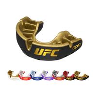 OPRO Protector Bucal Nivel Oro - Ajuste Premium para Adultos y Niños - Bucal para Boxeo, MMA, BJJ, Rugby y Hockey - Moldeo Fácil - con Garantía Dental Incluida