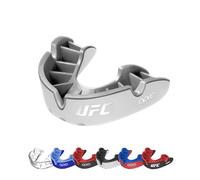 OPRO Protector Bucal Nivel Plata - Ajuste Esencial para Adultos y Niños - Bucal para Boxeo, MMA, BJJ, Rugby y Hockey - Moldeo Fácil - con Garantía Dental Incluida