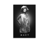 OPRTUFB Póster de cantante Macy Gray decorativo, lienzo, póster de pared e imagen artística moderna para decoración de dormitorio familiar, pósteres de 20 x 30 pulgadas (50 x 75 cm)