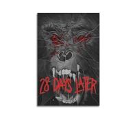 OPRTUFB Póster decorativo de la película cambiada de 28 días, lienzo para pared e impresión artística moderna para decoración de dormitorio familiar, 40 x 60 cm