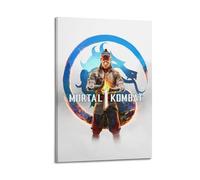 OPRTUFB Póster decorativo de la serie Mortal Kombat con 3 pósteres decorativos para pared e impresión artística moderna para dormitorio familiar, 40 x 60 cm