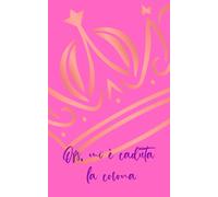 Ops, mi e' caduta la Corona: Taccuino a righe, simpatica idea regalo per un'amica, una collega, una sorella da donare per un compleanno, Natale, onomastico e ogni occasione speciale