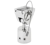 OPSDKVKS Soporte Giratorio para bisagra de Cubierta de Barco, Menos herrajes Marinos de Acero, Eje de bisagra de 360 Grados con l Tipos de Barcos y Barcos, Resistente (25MM)