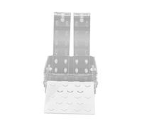 OPSDKVKS Turtle Fence Type Basking Platform, Turtle Basking Resting Platform, Transparent Acrylic Reptile Climbing Terrace with Adjustable Hooks for Fish Tank Aquarium, Suitable for Small T (DT)