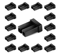 OPSTRAN SFP SFP+ SFP28 XFP - Tapas antipolvo adecuadas para módulo óptico dúplex LC SFP de silicona, 50 unidades por paquete