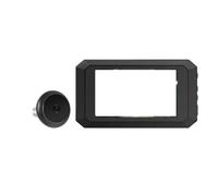 OPTEPYOE Timbre con vídeo con Pantalla HD de 3,97 Pulgadas; Rango de Grosor de Puerta: 5-80 mm / 0,19-3,14 Pulgadas.(Black)