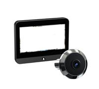 OPTEPYOE Timbre de Voz con inducción del Cuerpo Humano y Pantalla Digital LCD de 4,3 Pulgadas.(S50,with 64GB Card)