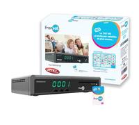OPTEX ORS9947 - Receptor de TV satélite HD grabadora USB + tarjeta Fransat