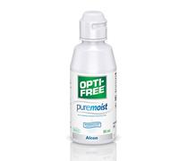 Opti-Free PureMoist solución todo en uno para lentillas blandas | paquete de viaje | 1 x 90 ml
