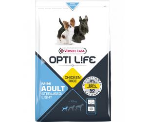 Opti Life Esterilizado/Light Perro Mini Adulto - Pollo y arroz - Cantidad: 2,5 kg